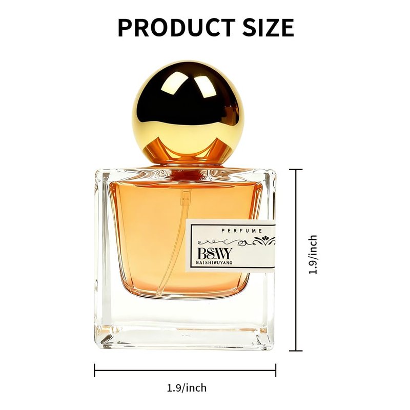 Orange Blossom Eau De Parfum, 1.7 oz (50ml) - Inspired by D. J'a.d.o.r.e. - Elegant Jasmine, Rose & Orange Floral Scent - Clean, Vegan & Long Lasting Perfume for Women