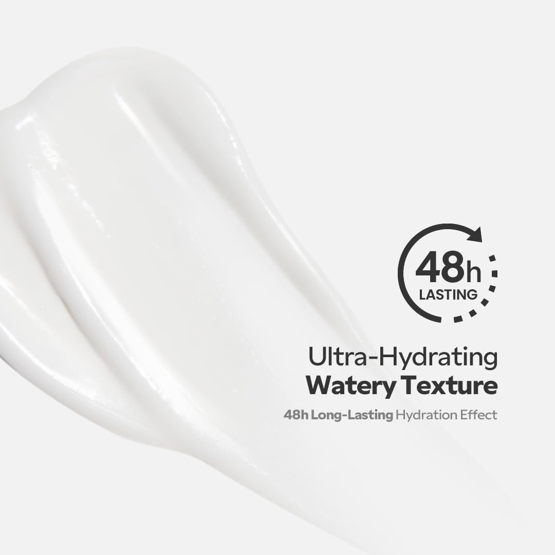 TIRTIR Ceramic Cream Light | Deep moisturizer for Glass Skin, Polyglutamic acid, Centella Asiatica Extract, Skin barrier, Lightweight, Mild, Nature derived ingredients, Dry skin, Korean skincare
