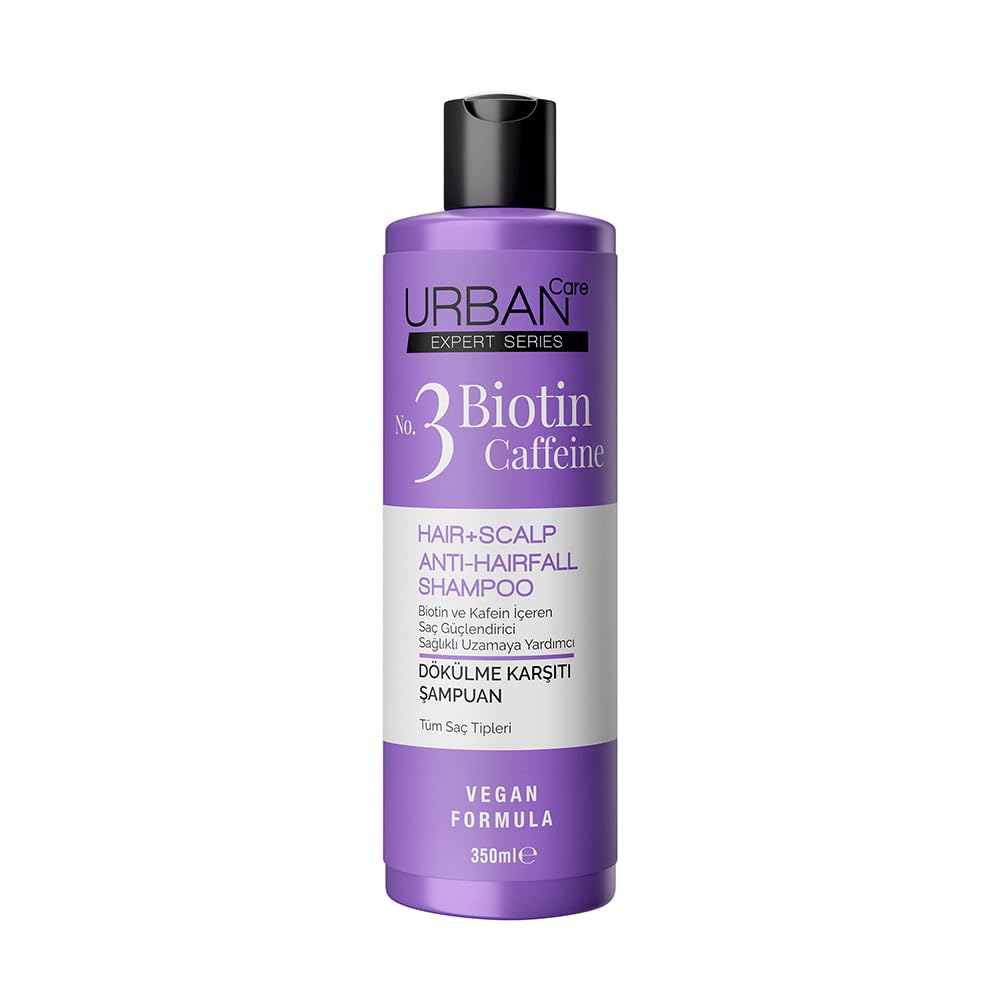 Urban Care Expert Biotin & Caffeine Hair + Scalp Shampoo 350ml / 11.84fl.oz