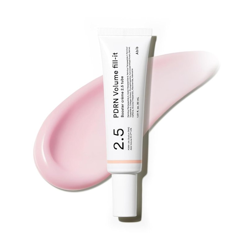 Abib PDRN Volume Fill-It Booster Cream - Facial Plumping with 15,000ppm Peptides | Anti-Aging for Forehead, Smile Lines & Neck | 1.01 fl oz