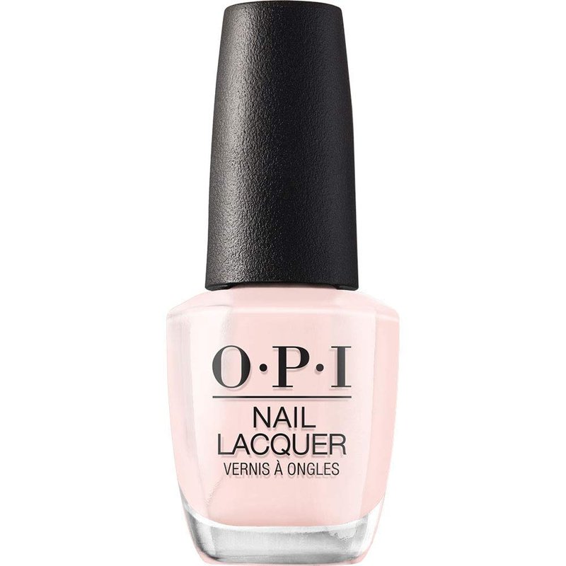 OPI Nail Lacquer Sweet Heart | Sheer Soft Pink Crème Chip Resistant Nail Polish | Fast Drying, Streak Free