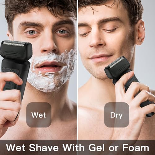 Shaver Replacement Head Compatible with Remington Foil Shaver PF7400, PF7500, and PF7600 Models (Black(3PCS))