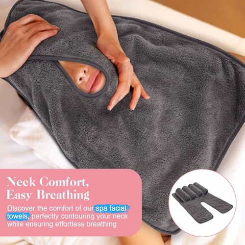 12 Pack Soft, Thick Spa Towels - Microfiber Facial Towels for Professional Estheticians