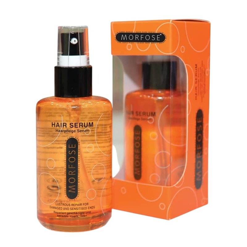 Morfose Anti Frizz Hair Serum to Eliminate Frizz, Lock In Moisture, and Restore Shine, Prevent Split Ends and Dry Damage, Smoothing Serum for Hair, Silky Softness Hair, Shine and Radiance, 75 mL