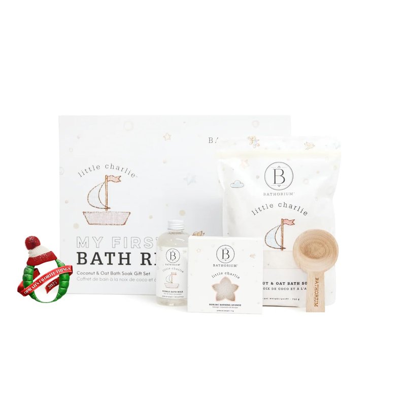 Bathorium Little Charlie Konjac Body Sponge, Gentle & Cleansing Sponge for Babies, Sensitive Skin, 100% Pure Konjac, Ideal for Daily Use, 1 Each
