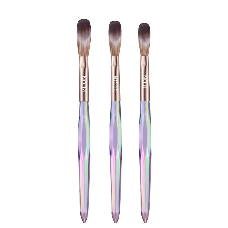 DAIXIANGER 3/6/7PCS Acrylic Nail Brush Set