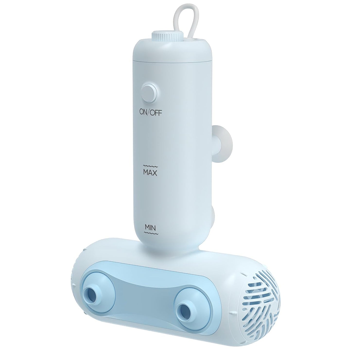 Bath Jets for Tub, YOLID Portable Bath Spa Massager with Jet&Bubble Modes, 3-Speed Adjustable Dual Nozzles Rechargeable Bathtub Bubble Jet for Muscle Relaxation, Bathtub Jacuzzi at Home