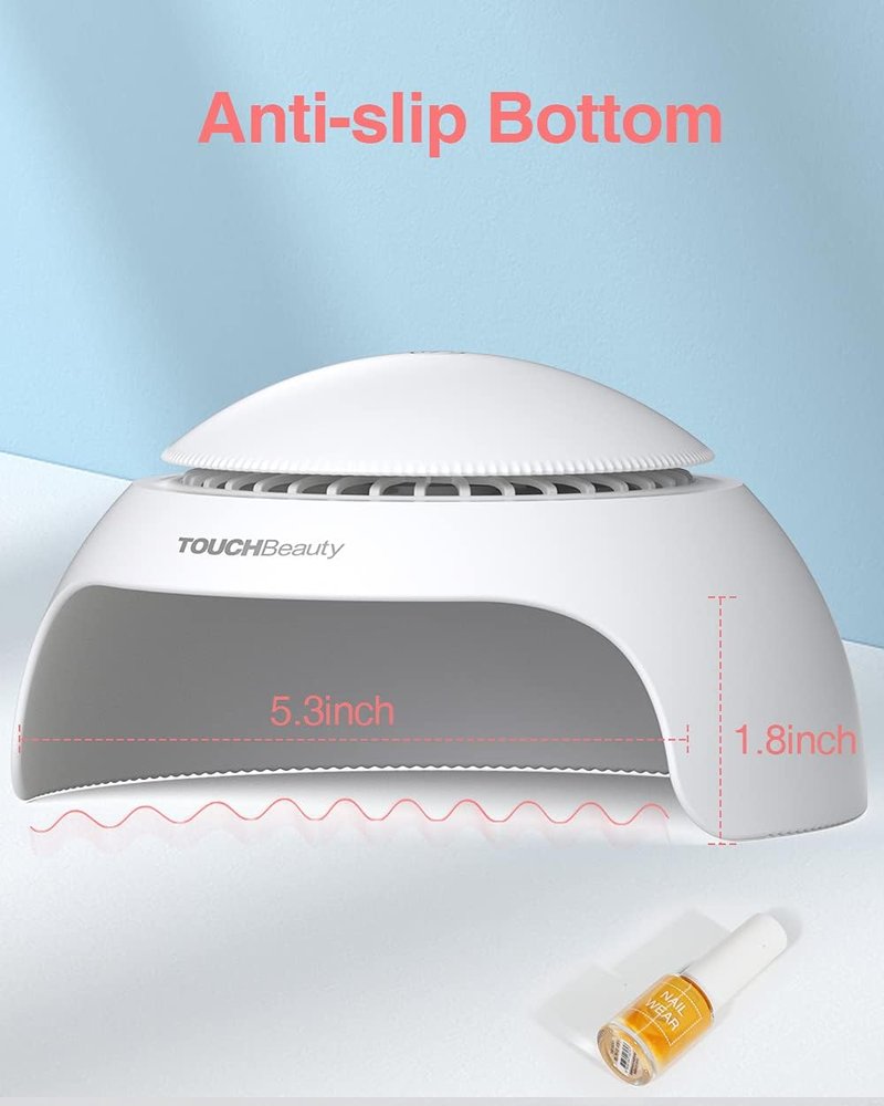 Portable Nail Dryer - TOUCHBeauty LED Lamp for Kids & Teens | Safe & Compact Design