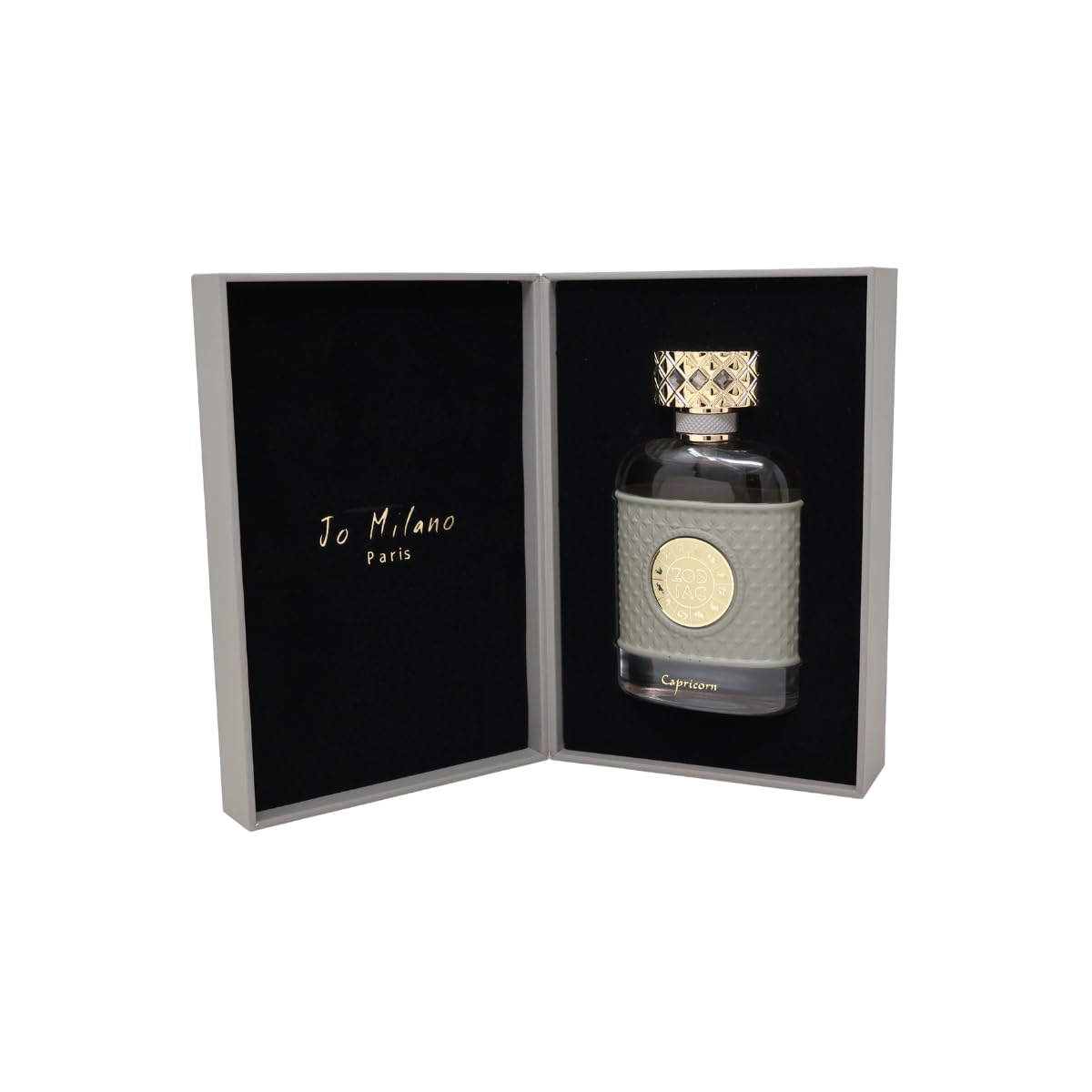 Zodiac CAPRICORN Eau de Parfum - 3.4 FL OZ | Luxurious Grey & Gold Fragrance
