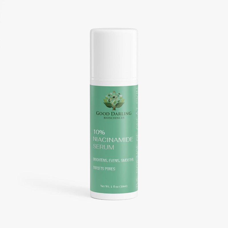 Skiennix 10% Niacinamide Serum - Hydrating & Pore Minimizing with Sodium Hyaluronate, 1 fl oz