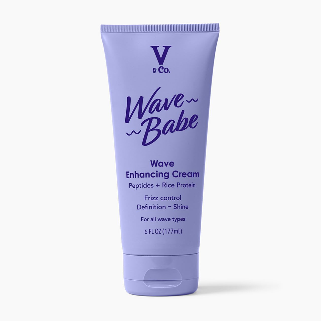 V&Co. Beauty Wave Babe - Wave Enhancing Cream for Defined, Bouncy Waves | 8 oz
