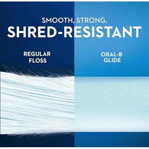 Oral-B Glide Mint All-in-One Dental Floss, 48 Yards Each (Pack of 6)