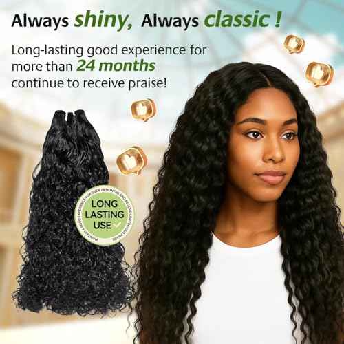 Raw Indian Human Hair Single Bundle,Triple Lifespan Than Regular Virgin Hair,In-Store Quality,Online Price! 100% Raw Indian Hair Bundles Water Wave Raw Hair Bundles 16 Inch
