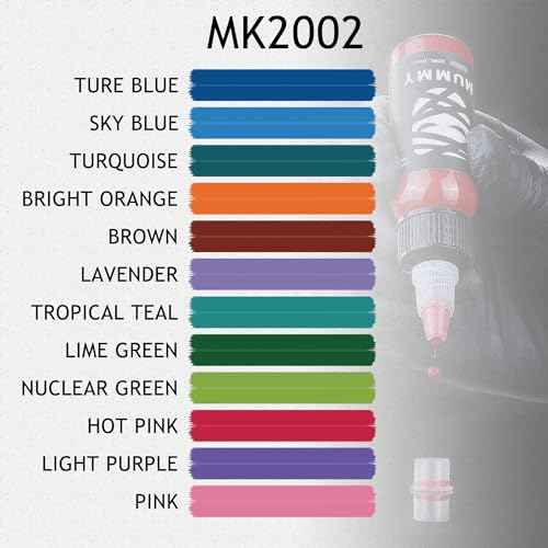 Mummy King TUT 12 Color Tattoo Ink Set 1oz Includes:True Blue,Sky Blue,Turquoise,Bright Orange,Brown,Lavender,Tropical Teal,Lime Green,Nuclear Green,hot Pink,Pink,Light Purple