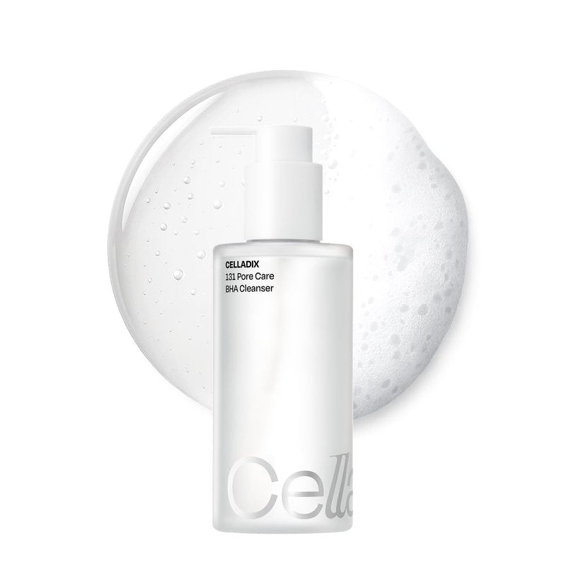 Celladix 131 Pore Care BHA Gel Cleanser, Gentle Daily Face Wash for Oily, Sensitive & Acne-Prone Skin, Pore Minimizer with 10% 4HA Complex, Hydrating Deep Cleanse, Korean Skincare, 6.76 Fl Oz