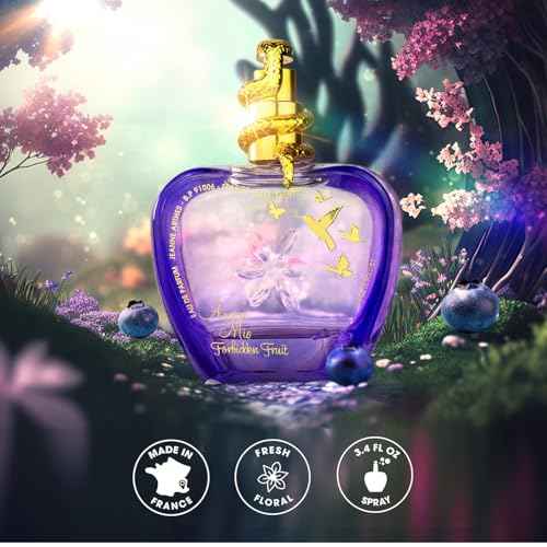 Jeanne Arthes - AMORE MIO FORBIDDEN FRUIT Eau de Parfum - Spray perfume for women - Fresh Floral Scent - Notes of Cassis, Raspberry Sorbet, Mandarin - Made in France - 3.38 Fl.oz