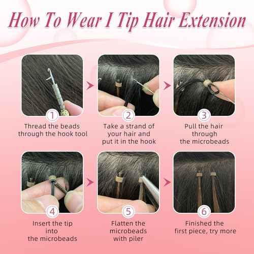 I Tip Hair Extensions - Human Hair,#22/16 Light gold highlighted blend 22 Inch For Women Soft & Natural Itip Human Hair Extensions 50g 50s