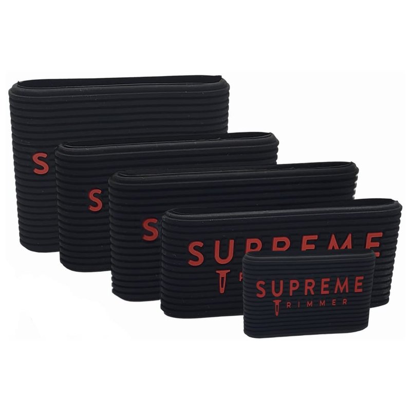 Clipper Grip Supreme Trimmer Professional Barber Grippers (5 Piece) Non Slip Clipper Bands SGR50 Barbers Sleeve for Hair Clipper - Barber Hair Trimmer Grip