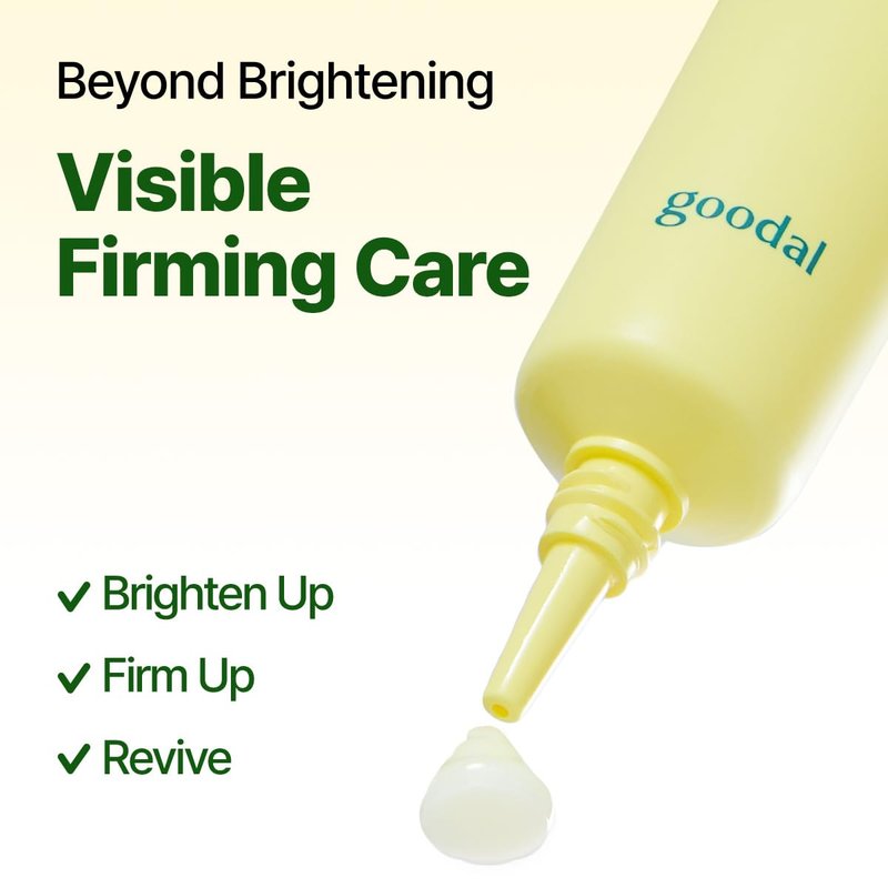 Goodal Green Tangerine Vitamin C Eye Cream - Dark Circle Relief & Anti-Aging Treatment | 30ml
