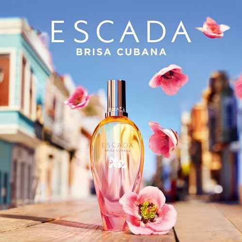 Escada Brisa Cubana Eau de Toilette ? Citrus Women's Perfume ? With Notes of Lime Essence, Mint Oil & Mariposa Accord ? Long Lasting Fragrance