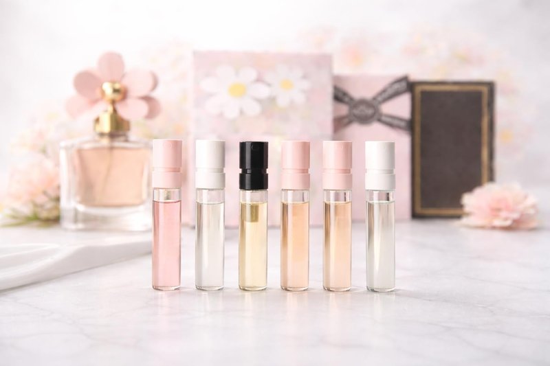 Mini Perfume Sampler Set for Women – 6 Fragrance Samples, Travel Size Vials, Affordable Scent Trial Kit
