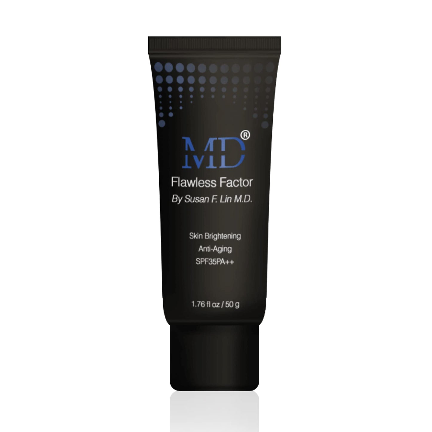 MD Flawless Factor BB Cream Sunscreen for Camera-Ready Skin, Brightening Tinted Moisturizer with SPF 35, Waterproof Beauty Balm, 1.76 fl oz