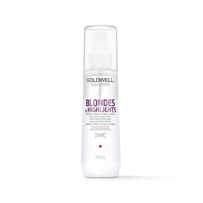 Goldwell Dualsenses Brilliance Serum Spray for Blondes & Highlights - 150mL Hydrating Formula