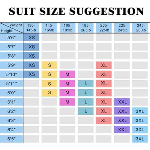 DEETRUST Men's 3 Piece Slim Fit Suit Set, 2 Button Blazer Jacket Vest Pants with Tie, Mens Suit for Party, Wedding & Business
