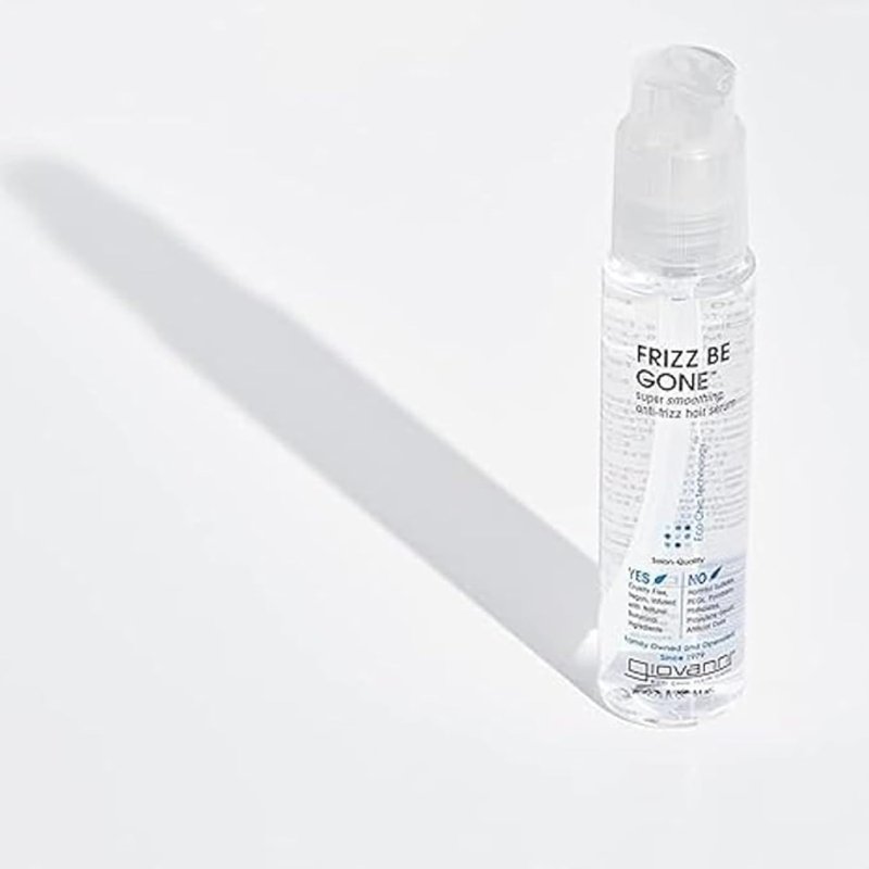 GIOVANNI ECO CHIC Frizz Be Gone Hair Serum - Anti-Frizz, Adds Shine, Natural Botanicals | 2.75 oz