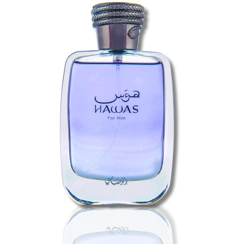 Rasasi Hawas Eau de Parfum Spray for Men - 3.33 Ounce Fragrance