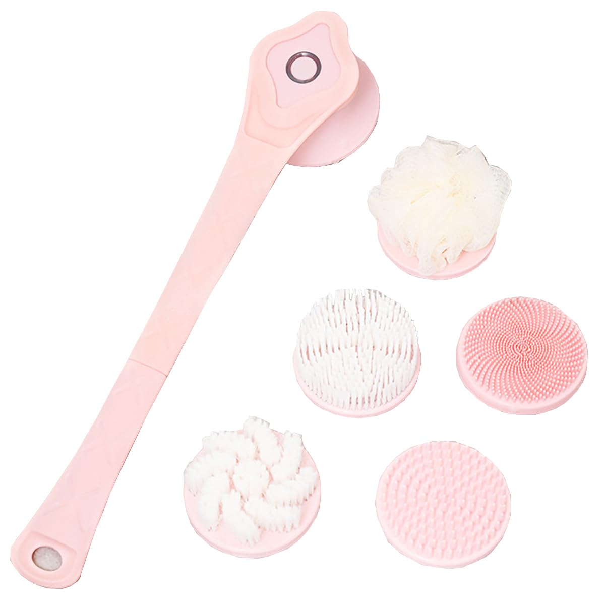 Electric Body Brush for Shower, Rotating Back Scrubber, Waterproof Rechargeable, Deep Cleansing