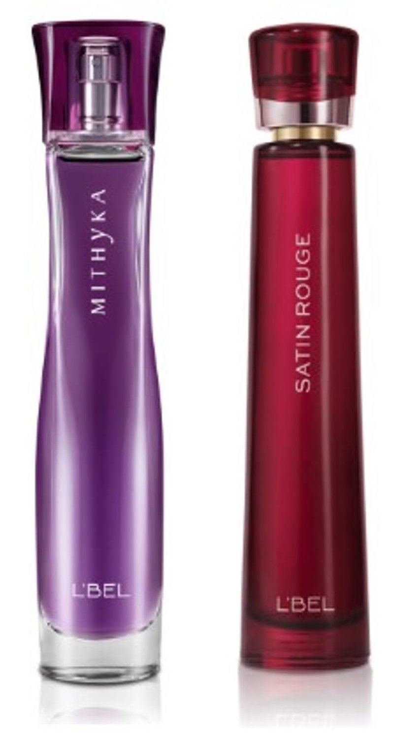 L'Bel Mithyka Duo Set - Mithyka & Satin Rouge Women's Perfume 50 ml | Luxurious Fragrance Pair