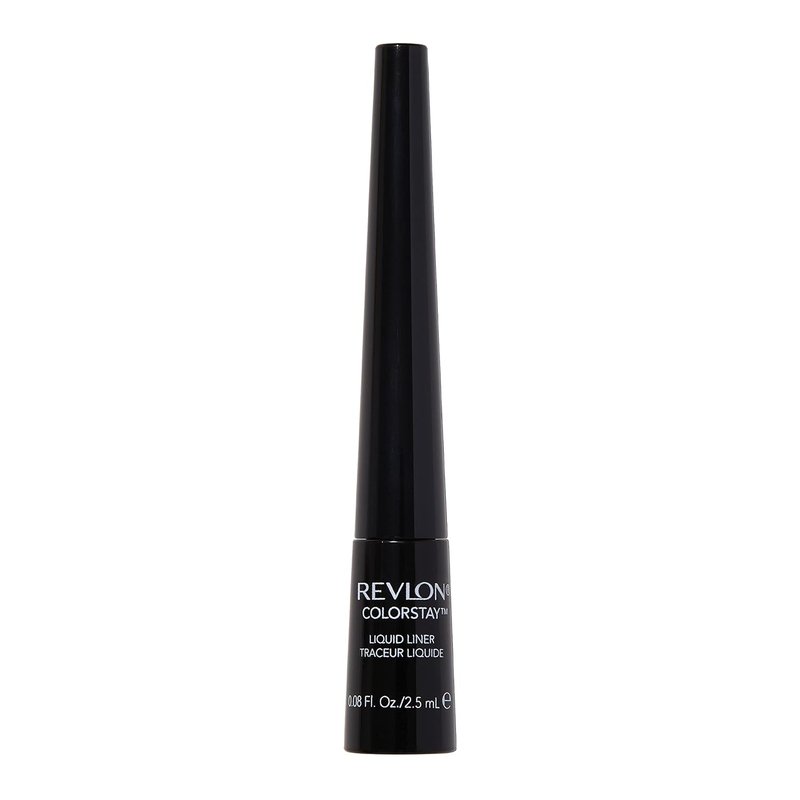 Revlon ColorStay Liquid Eyeliner - Waterproof, Smudgeproof, Ultra-Fine Tip - 251 Blackest Black, 0.08 Fl Oz