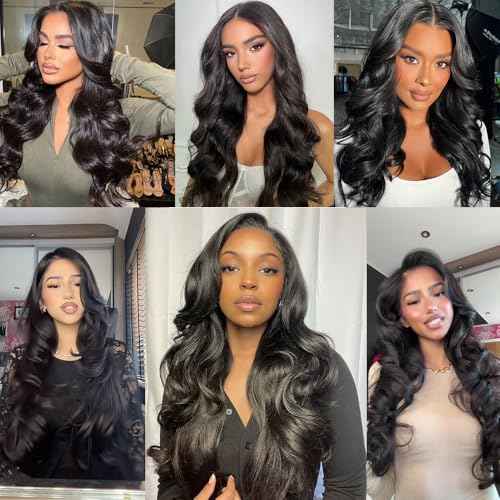 12A Human Hair Bundles 16 18 20 22Inch Body Wave Bundles Human Hair 100% Unprocessed Brazilian Virgin Quick Weave Natural Black