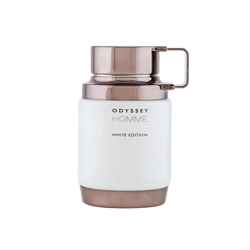 Armaf Odyssey Homme White Edition - Long-Lasting Fresh Spicy Woody Eau de Parfum Spray for Men | 2.0 oz / 60 ml