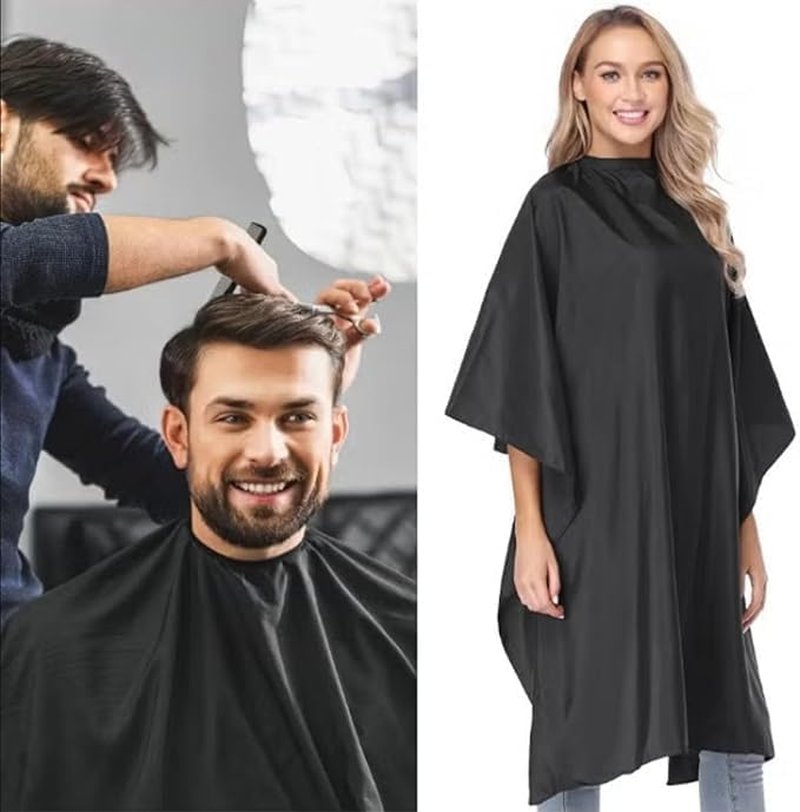 Skiennix Barber Cape - 6 Pack Waterproof Anti-Static Salon Apron with Snap Closure for All Ages