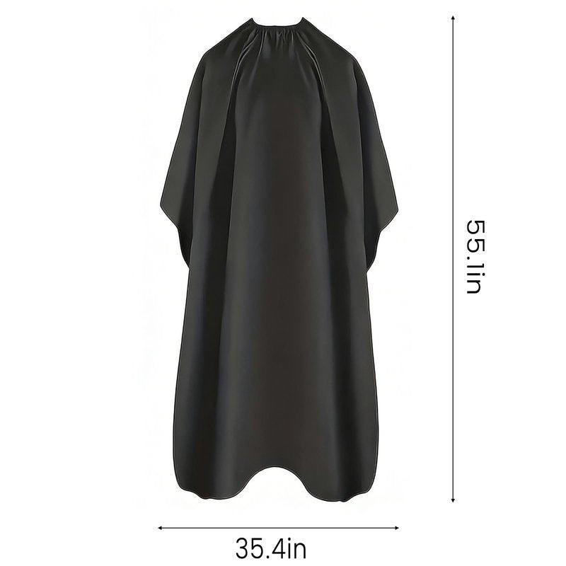 Benjiuun Hair Cutting Cape,Barber Cape for Men Women, Hairdresser Cape for Haircut Coloring Makeup Styling 34x55 Inches