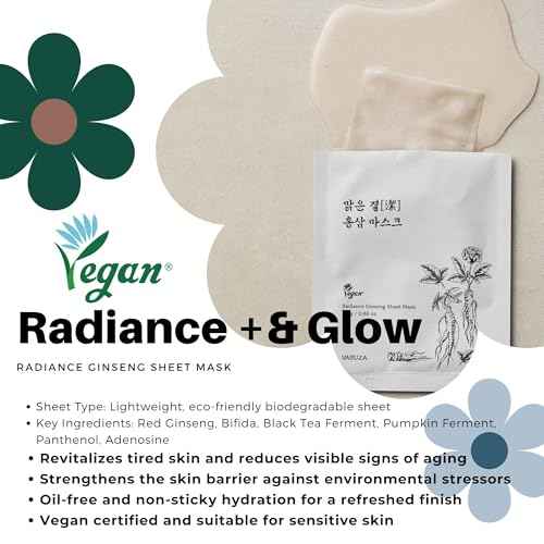 Best Collection ? Premium Vegan Korean Sheet Mask Set (12 Sheets) | Firming, Hydration & Glow | Clean Beauty, EWG & Vegan Certified