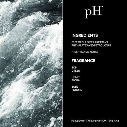 pH PURE HAIR Texturizing Spray for Extra Volume - Matte Finish Hair Spray for Fine & Thin Hair, Refreshes Strands with No Residue, Sulfate & Paraben Free, Floral Scent - 10.14 Oz