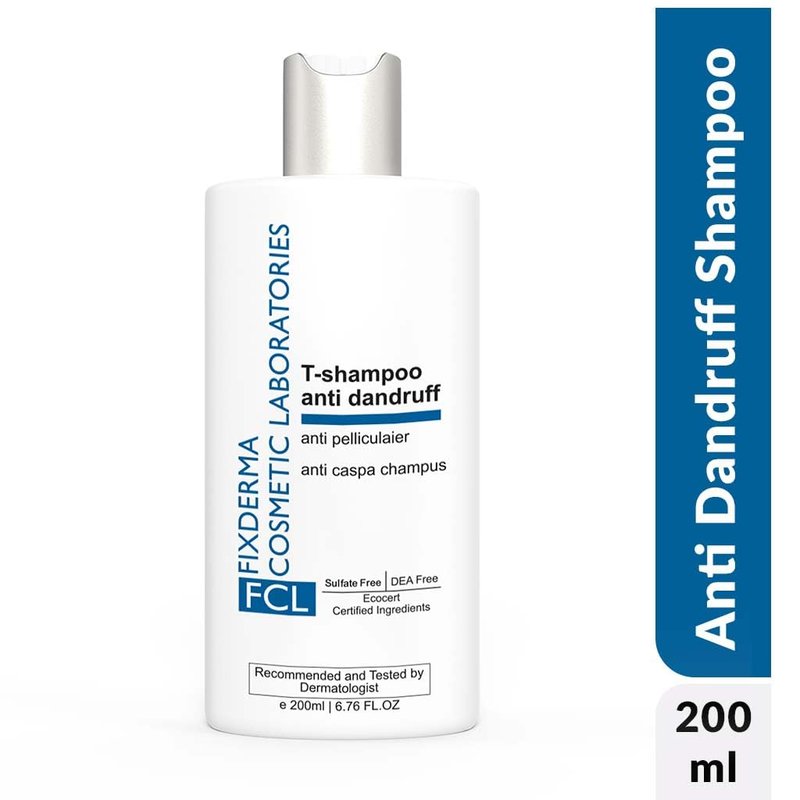 FCL 2% Salicylic Acid T-Shampoo with 1% Tea Tree Oil | Dandruff Shampoo, Psoriasis Shampoo | Itchy Scalp Treatment | Control Excess Oil & Reduces Acne - 6.76 Fl Oz