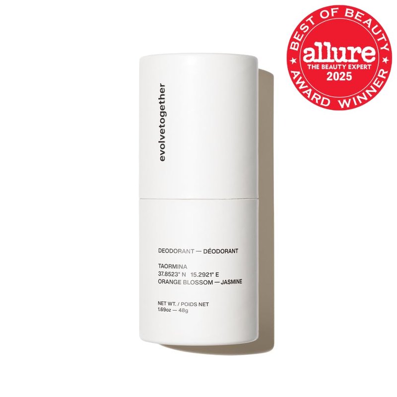 Evolve Together Aluminum-Free Natural Deodorant - Orange Blossom & Jasmine | Soothes Skin, Neutralizes Odors | Vegan, 1.69 Oz