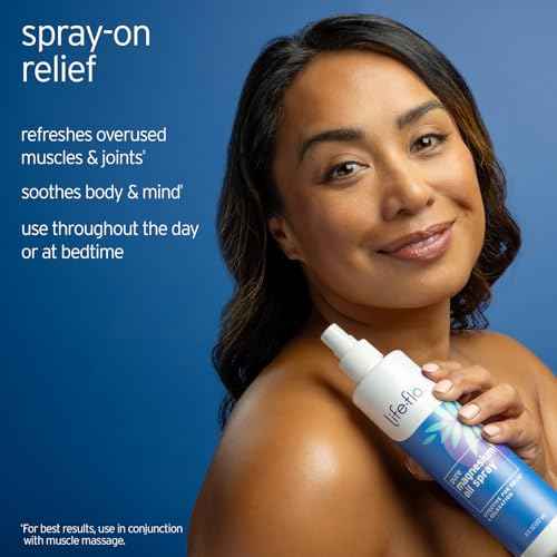 LIFE-FLO Magnesium Lotion Vanilla Scent and Pure Magnesium Oil Spray - w/Zechsterin Seabed Magnesium Chloride - Soothing Body Lotion and 100% Magnesium Oil for Feet and Body, 60-Day Guarantee, 8oz ea