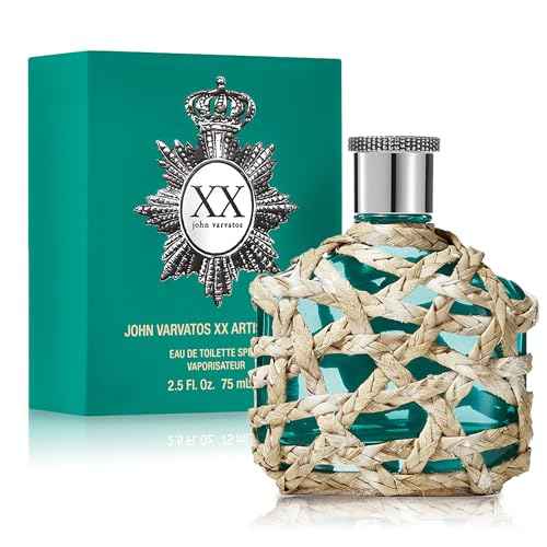 John Varvatos Men's Cologne, XX Artisan Teal Eau de Toilette EDT Spray, Gift for Him, Aquatic Scent with Notes of Rosemary, Mineral Driftwood and Baie Rose
