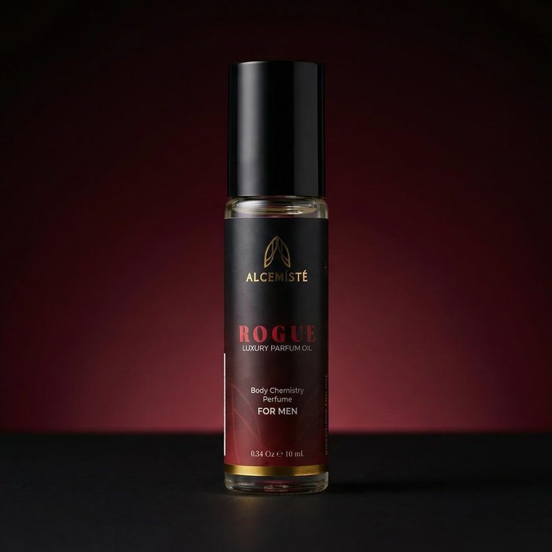 Premium Pheromone Cologne For Men - Body Chemistry Perfume For Men With Pheromones - Concentrated, Oil Based, Travel Size Formula - Long-Lasting Rich Amber, Wood and Musk Scent - 0.34 oz