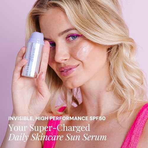 Naked Sundays CabanaClear SPF 50 Water Gel Serum ? Invisible, Lightweight & Hydrating Facial Sunscreen with Hyaluronic Acid, Oil-Free, Fragrance-Free, Broad Spectrum (For All Skin Types)