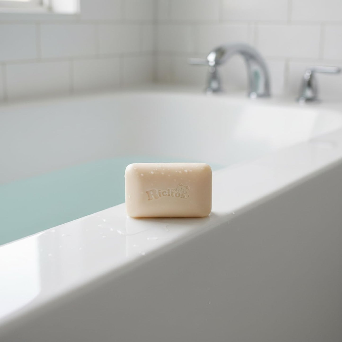 Ricitos de Oro Honey Bee Bar Soap, Hypoallergenic Bar Soap, Assists in Moisturizing Baby's Skin, Delicate Skin, 6-Pack of 3.5 Oz, 6 Bar Soaps.