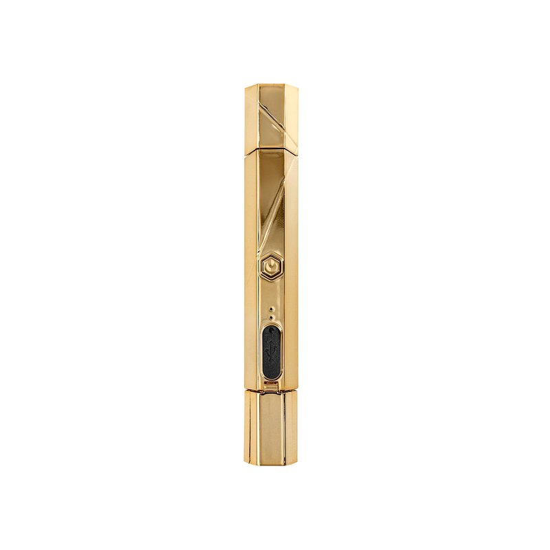 APRÉS Omni Light, Gel-X UV LED Lamp, Flash Curing Wand, Handheld or Standing Cordless Nail Lamp for Gel Nails (Gold)