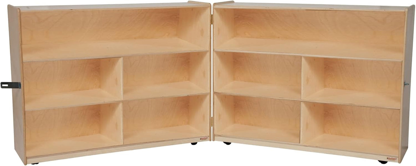Wood Designs 36" Folding Storage Unit - Versatile Organizer for Home and Office Use