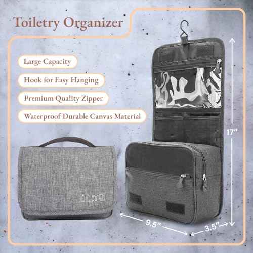 Travel Gift Box for Women - Luxury Spa Natural Organic Convenience Kit, Mini Travel Sized Toiletries, Honeymoon Vacation Essentials, Bridesmaid Gifts, Hospital, Postpartum, Get Well, Self Care Package