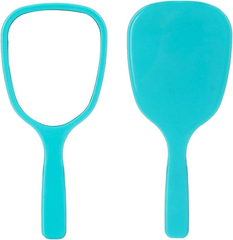 Handheld Travel Mirror Set - 4PC Cosmetic Mirrors with Handle | Perfect for Makeup & Touch-Ups